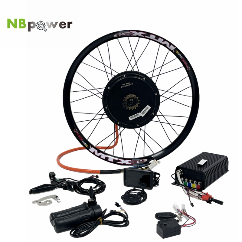 5000W Hub Motor Kit 72V - Kit de Conversão de Motor para