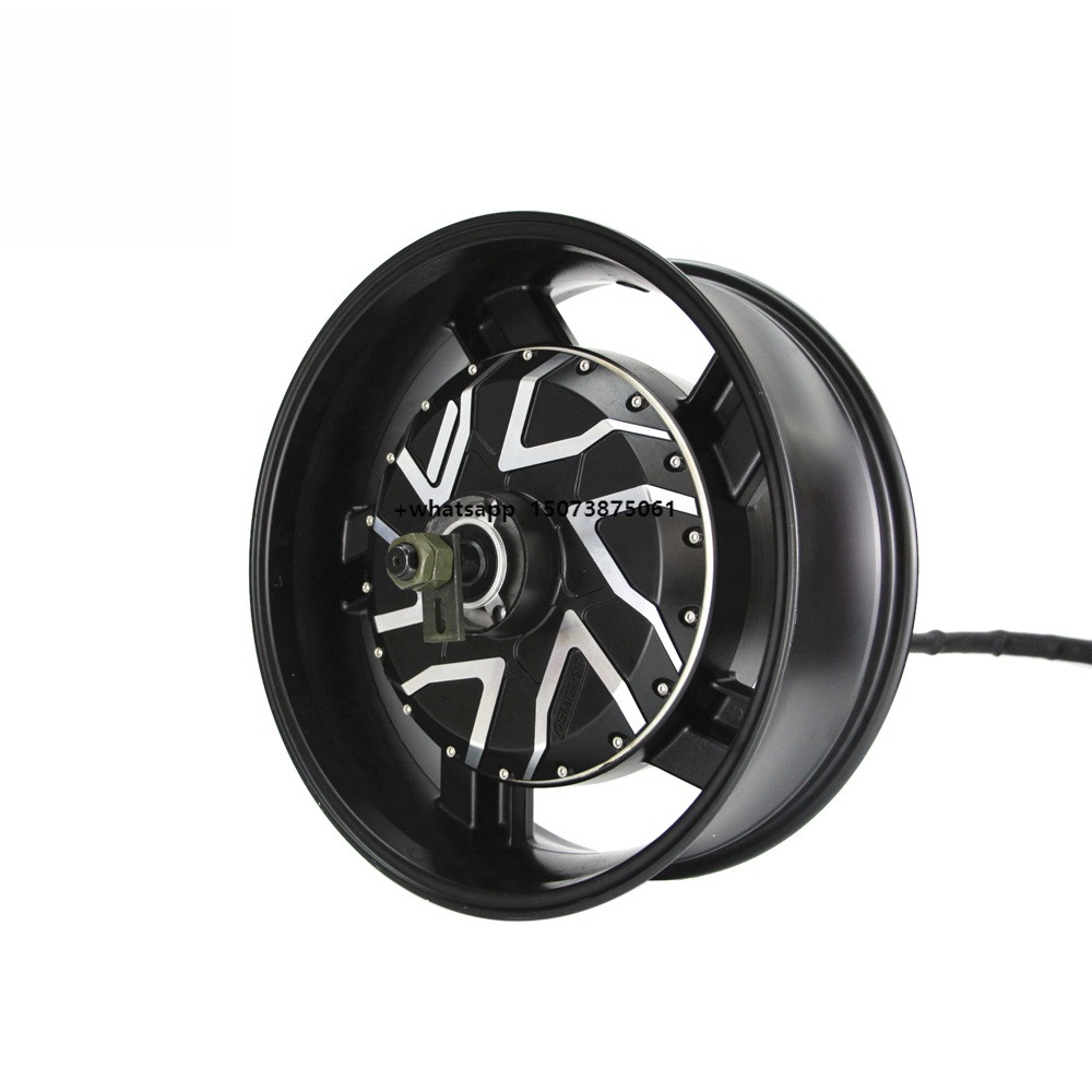 12000W Electric Motorcycle Hub Motor - QSMOTOR 17X6.0 Polegadas 273 12000W V4