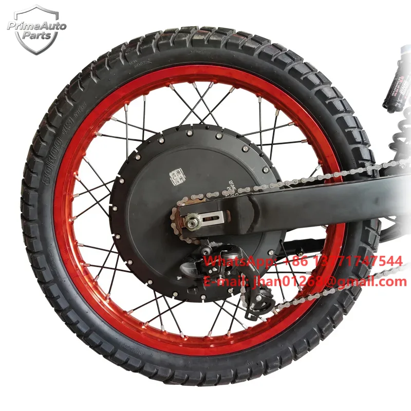 12000W Electric Motorcycle Hub Motor - Kit de Conversão para Moto/Bicicleta Elétrica