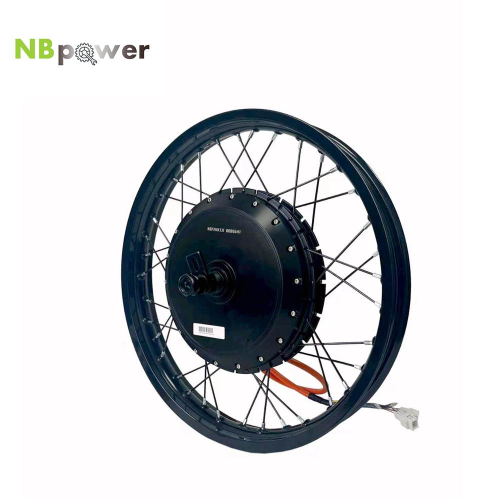 72V 8000W Brushless Hub Motor - Motor de Cubo Traseiro NBpower/170mm Dropout