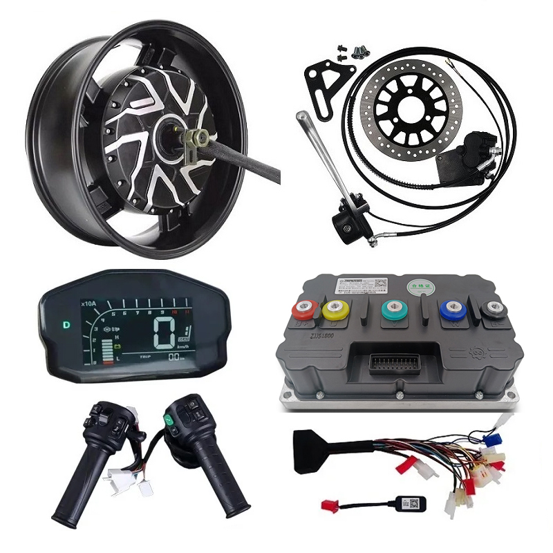 Kits de Motor Elétrico para Mo - 12000W Electric Motorcycle Hub Motor avaliação e preço